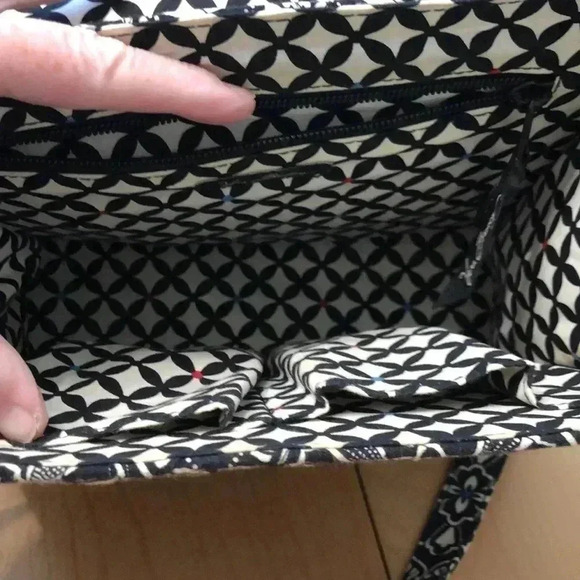 Vera Bradley Julia satchel with top handle and crossbody strap - Picture 7 of 8